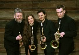 Bild des Leipziger Saxophonquartetts